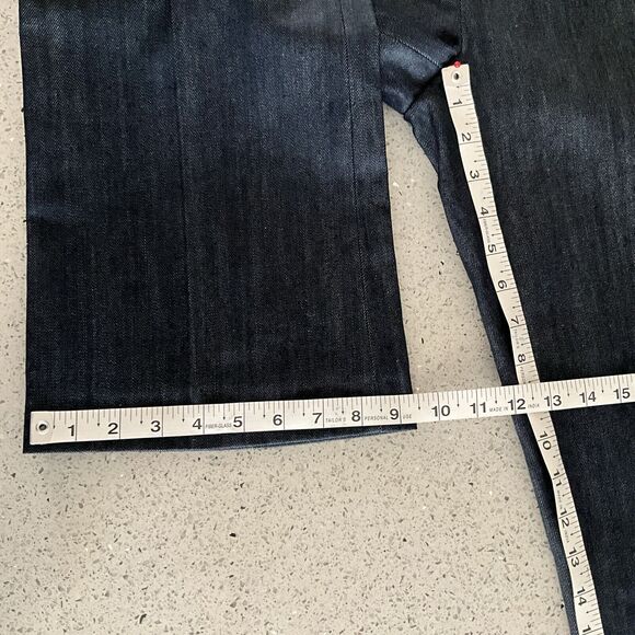 Kate Spade Jeans 12 Blue Bootcut Rigid Denim Business Casual - Picture 6 of 10